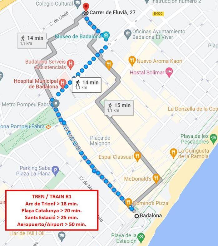Casabala - Near The Beach And Barcelona Center บาดาโลนา ภายนอก รูปภาพ